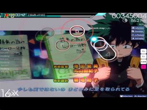 my hero academia osu|my hero academia osu skin.